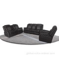 Living Room Sofas Sets European Style Recliner Leather Living Room Sofa Set Supplier